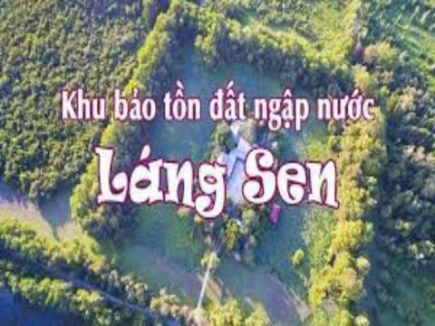 Khu bảo tồn đất ngập nước Láng Sen